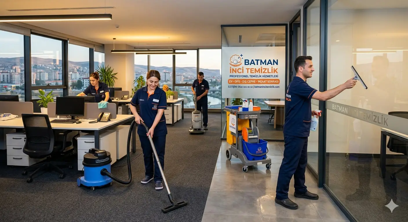 Batman İnci Temizlik | Profesyonel Ev ve Ofis Temizliği